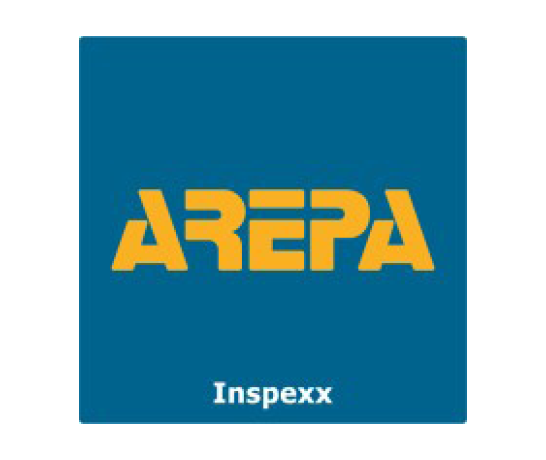 Logo van industriële dienstverlener Arepa